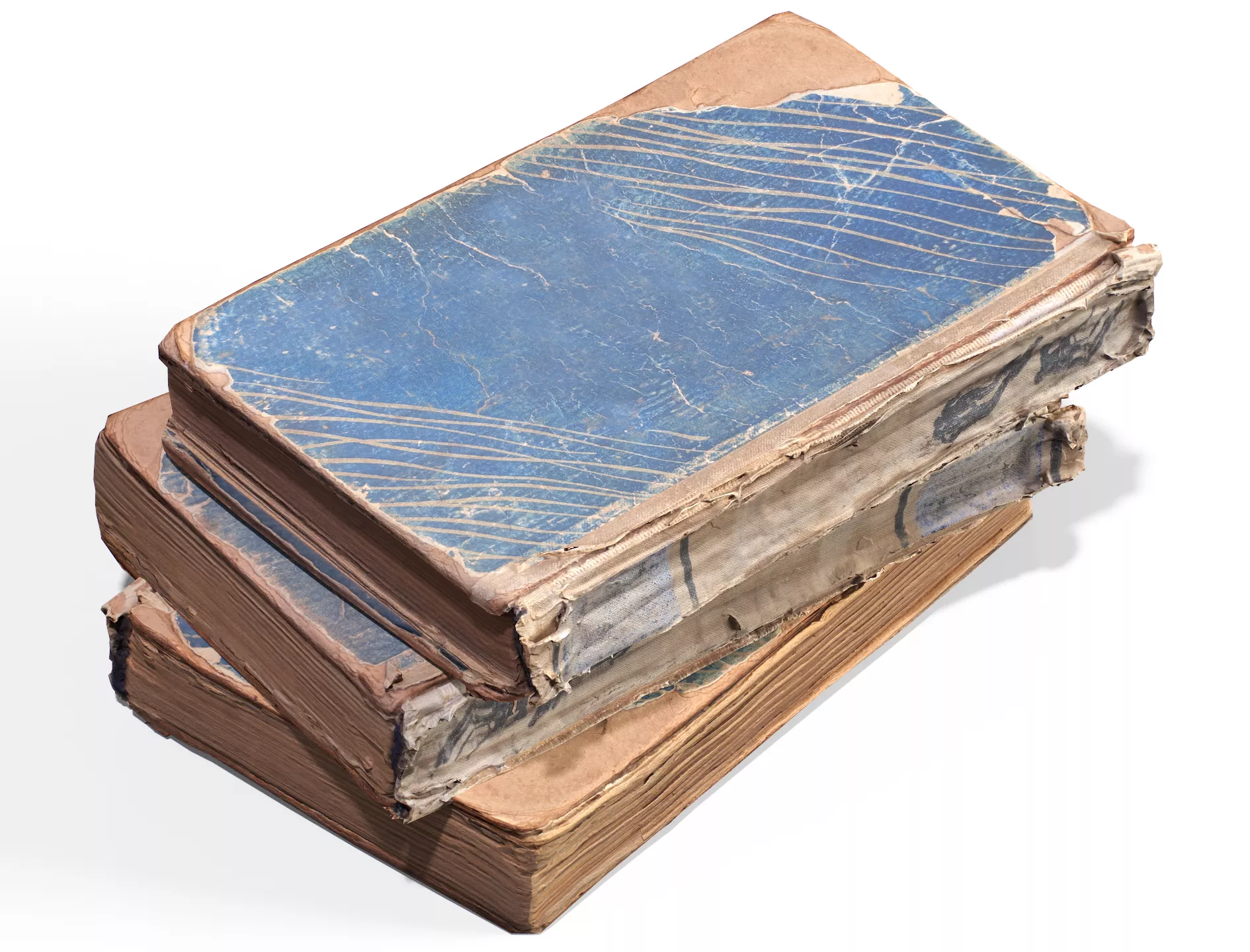 Old Generic Book 01 - PBR Game Ready Low-Poly Low-poly 3D model