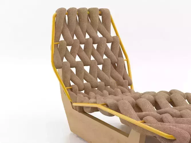 Biknit chaise longue
