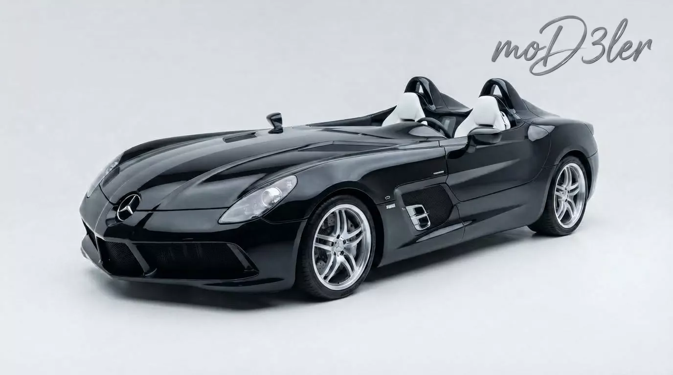 Mercedes-Benz SLR McLaren Stirling Moss 3D model