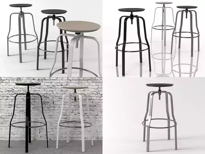 Giro set of different bar stools