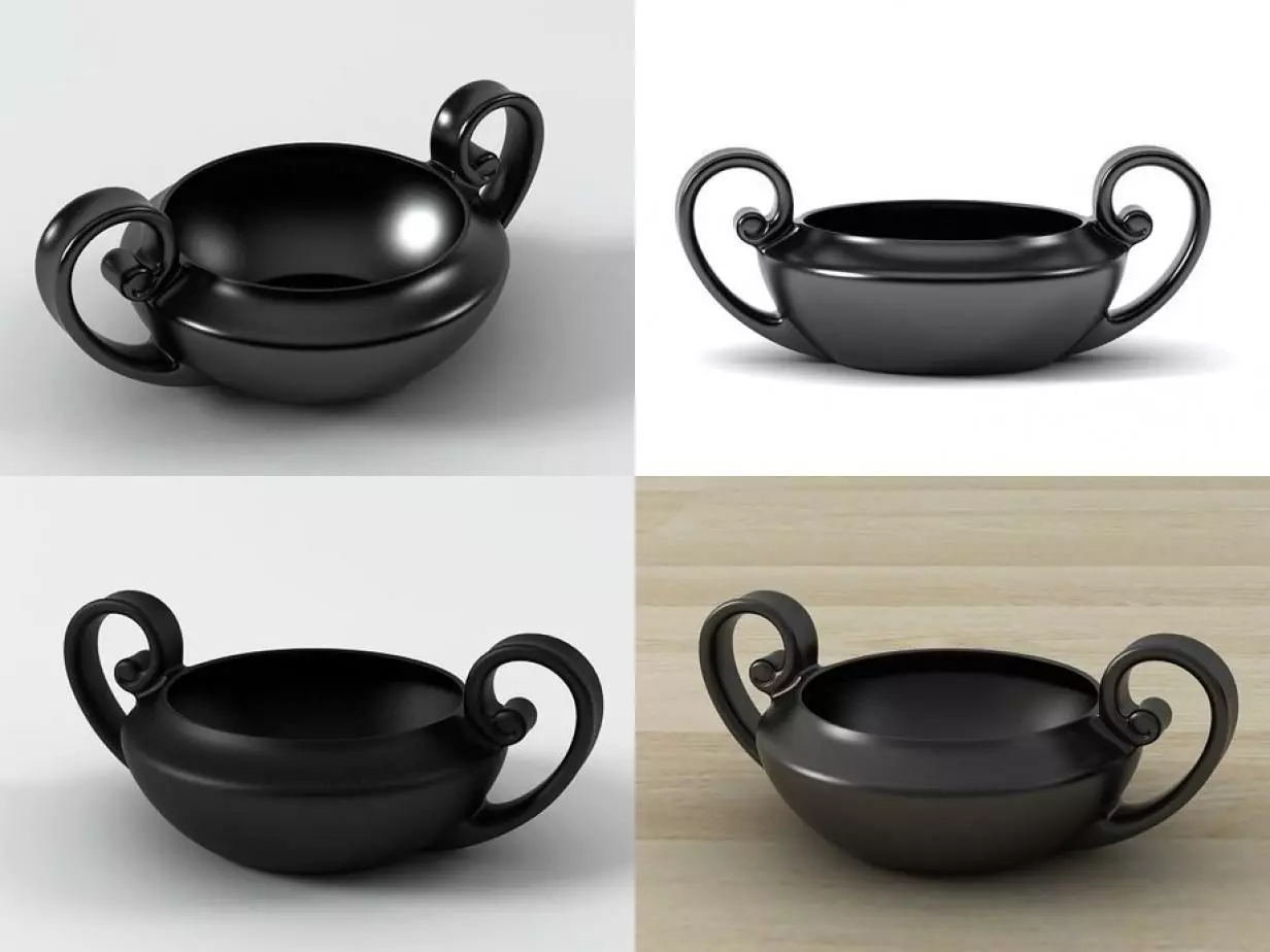 Storia set of bowls with handles 3D model_3