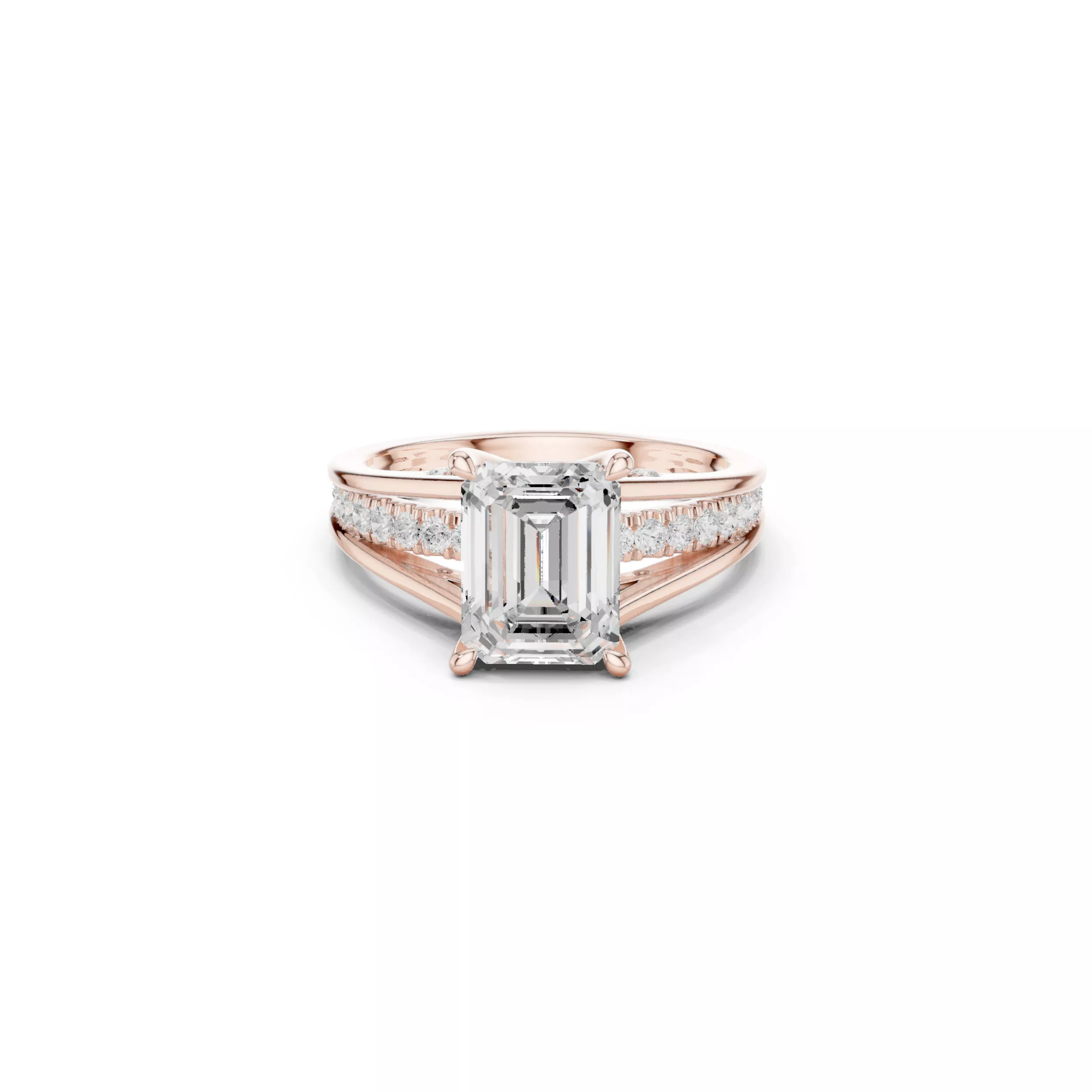 Buy Diamond Ring CAD Engagement Wedding Jewelry STL 3DM R3227 3D print model