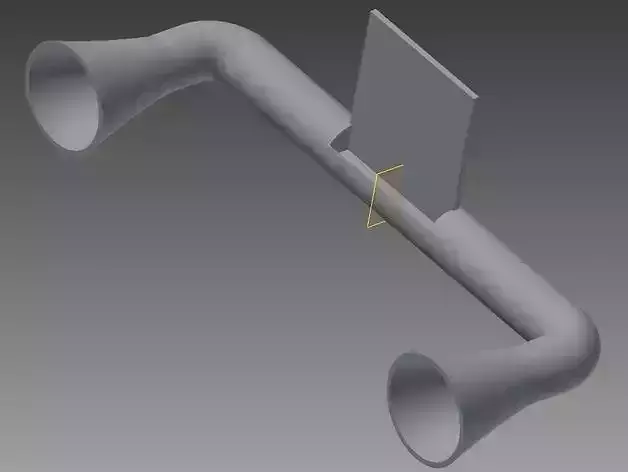 Printable 5-piece iPhone 4or5 Speaker Stand Free 3D print model