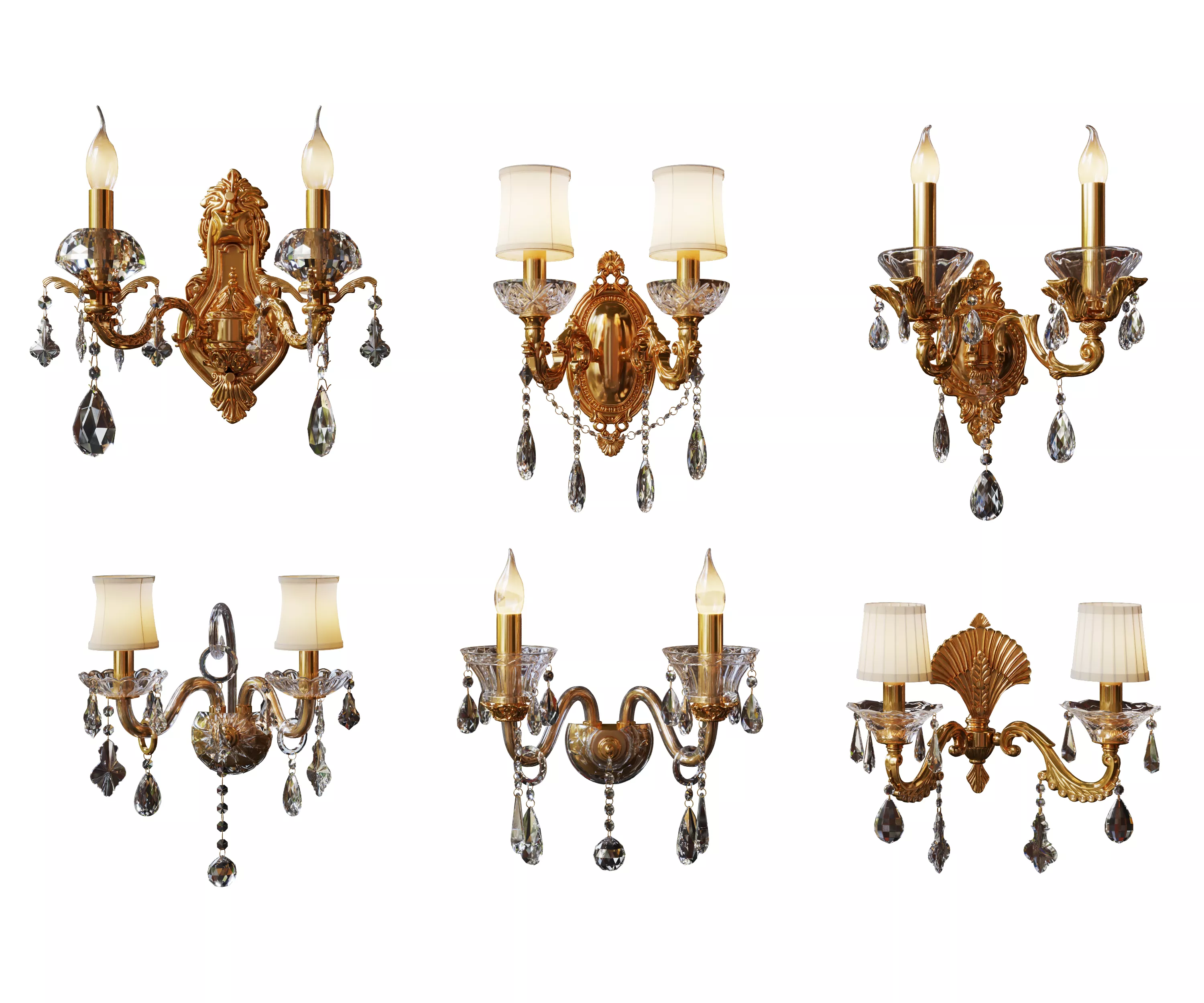 Wall Light 12 3D model