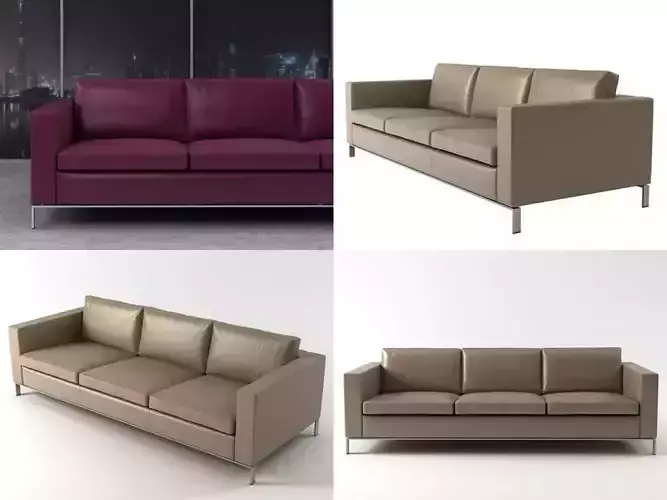 Foster 503 3-seater 3D model