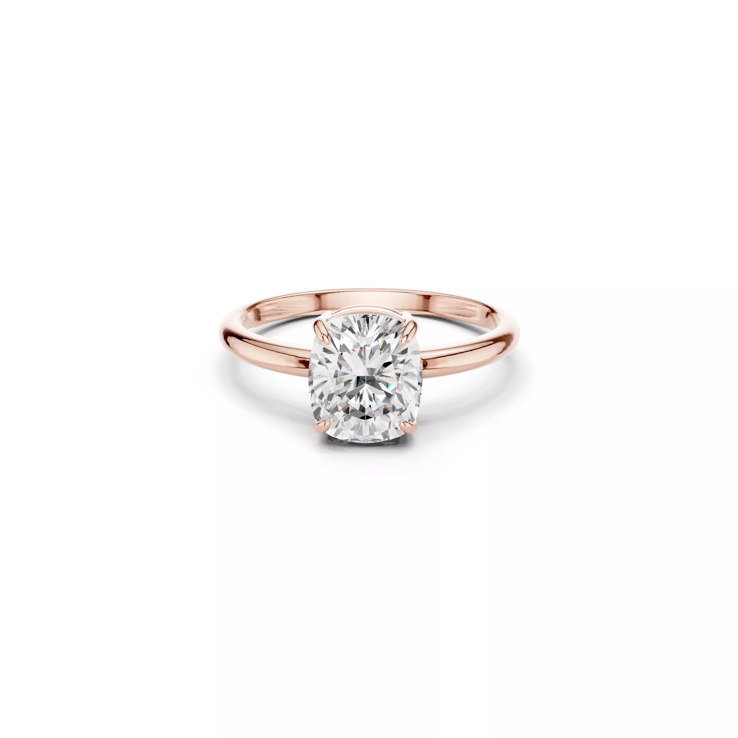 Buy Diamond Ring CAD Engagement Wedding Jewelry STL 3DM R3629 3D print model