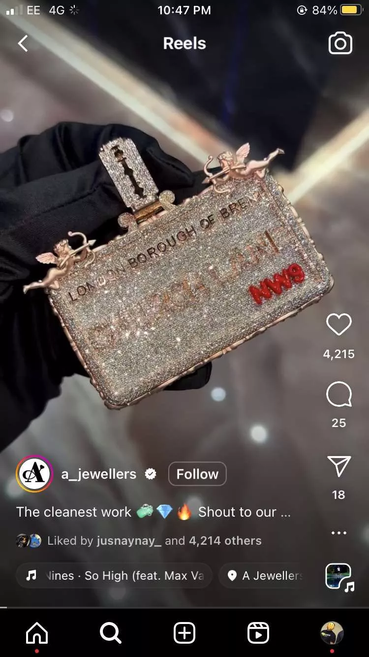 hip hop jewelry pendant 3D print model