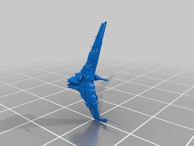 Eve Online Minmatar Battlecruiser - Tornado Free 3D print model_3