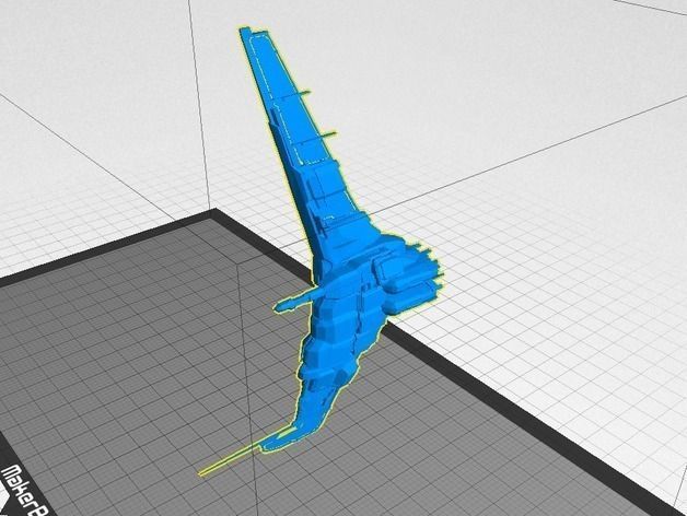 Eve Online Minmatar Battlecruiser - Tornado Free 3D print model_2