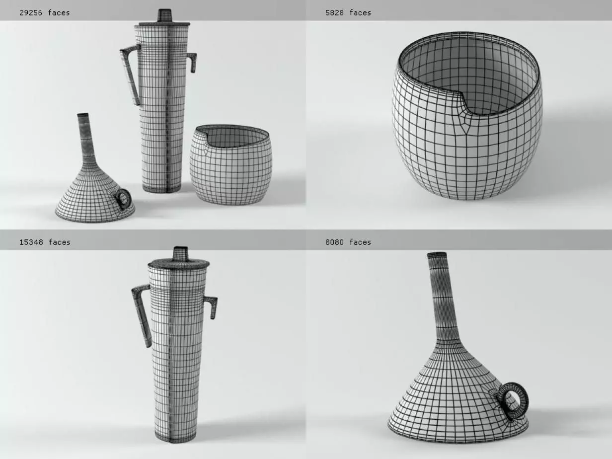 Accessory set 02 3D model_3