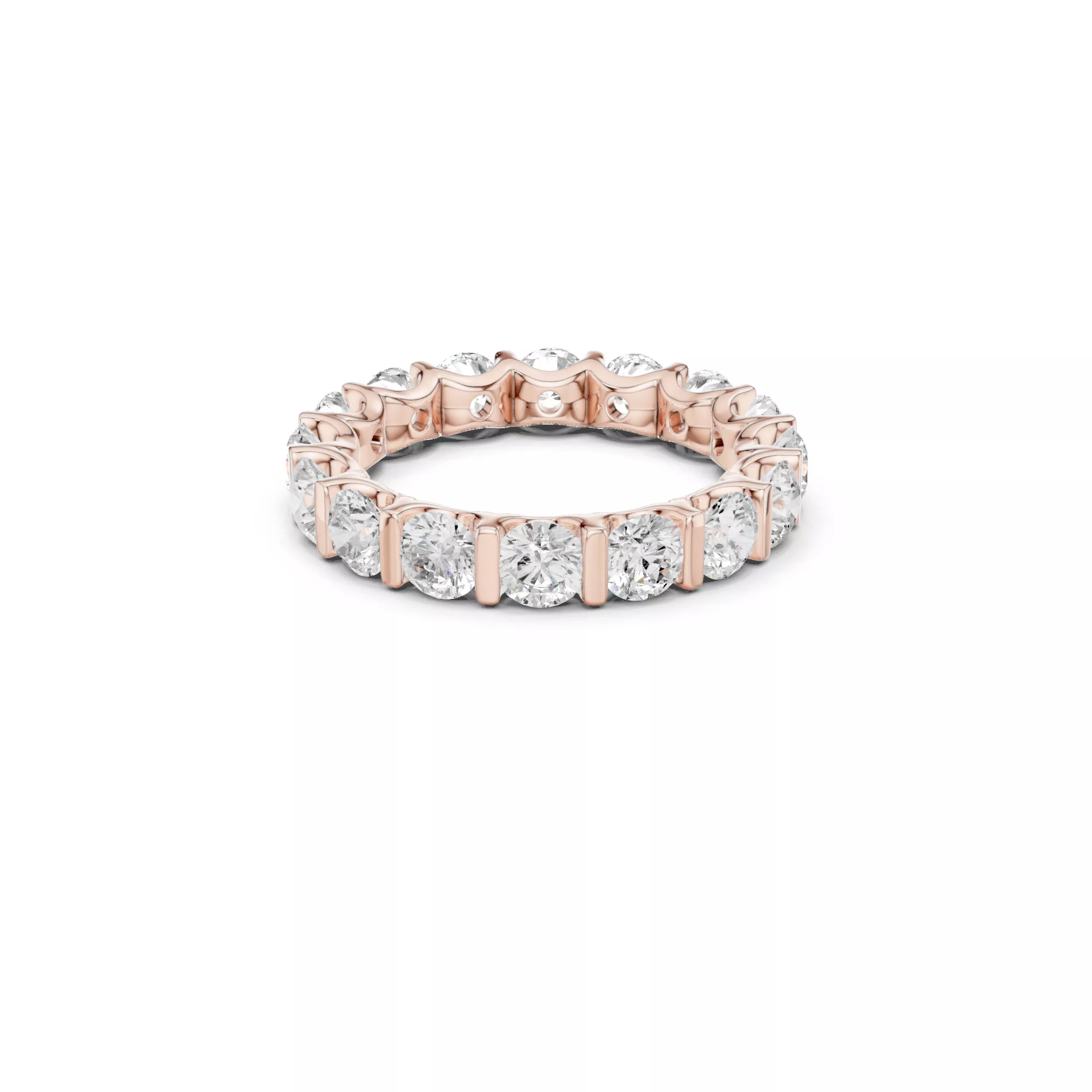 Buy Diamond Ring CAD Engagement Wedding Jewelry STL 3DM R4615 3D print model