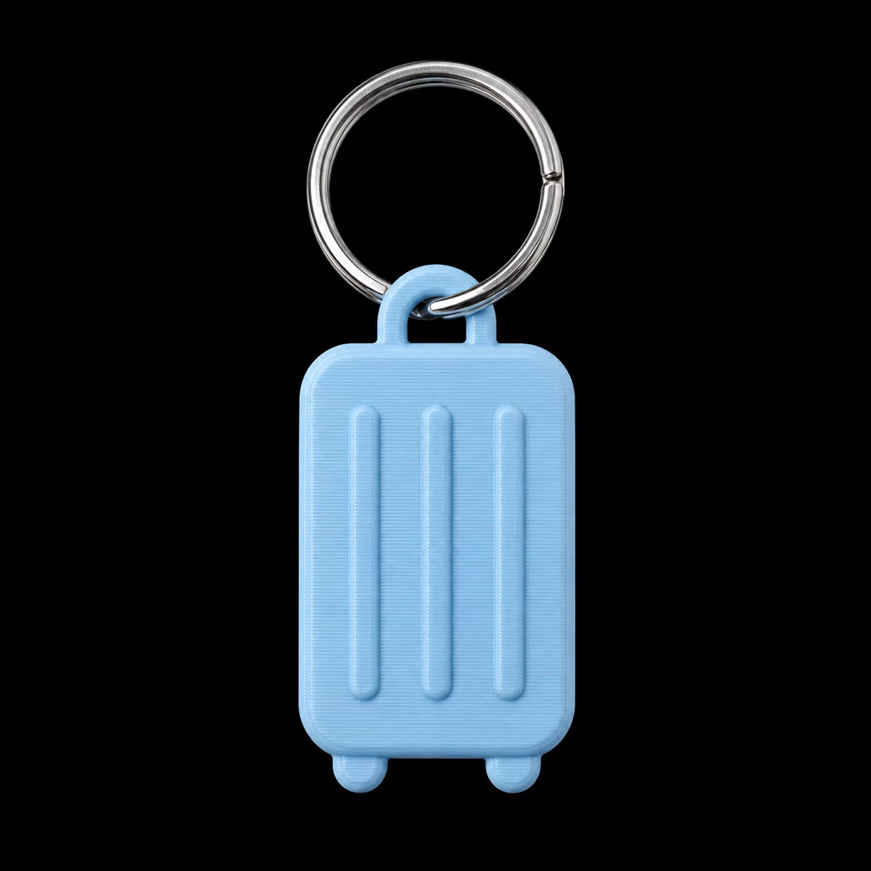 Luggage Bag Keychain Travel Tag 3D print model