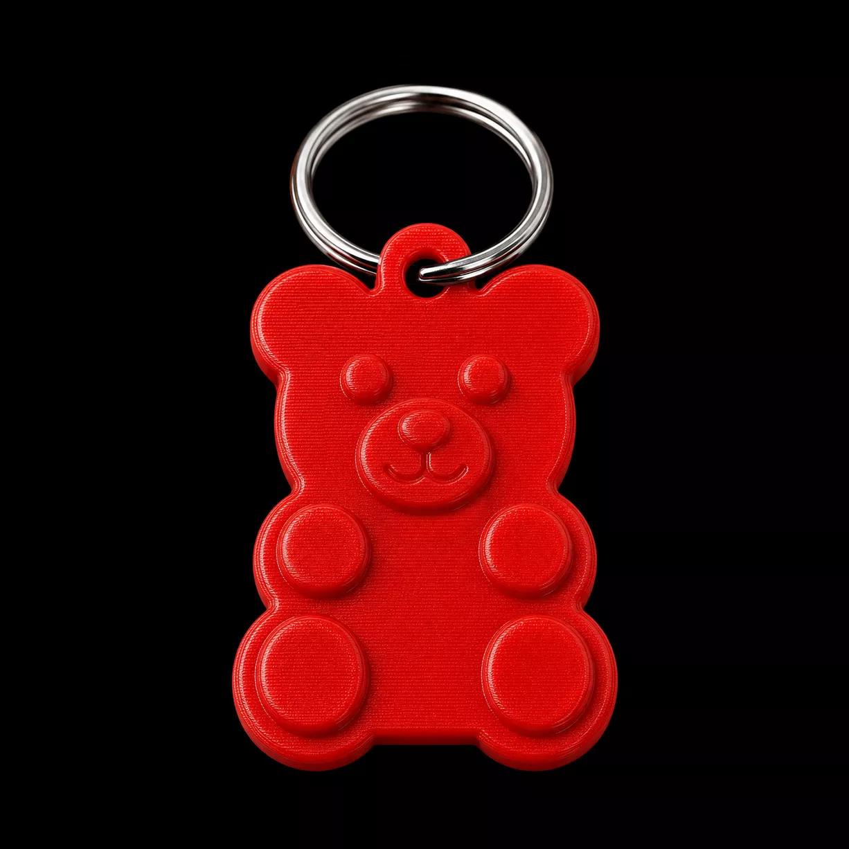 3D Gummy Bear Keychain 3D print model