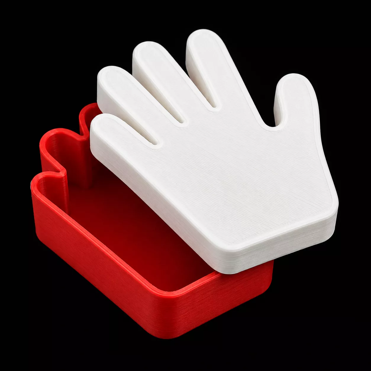 Human Hand Storage Box Container 3D print model