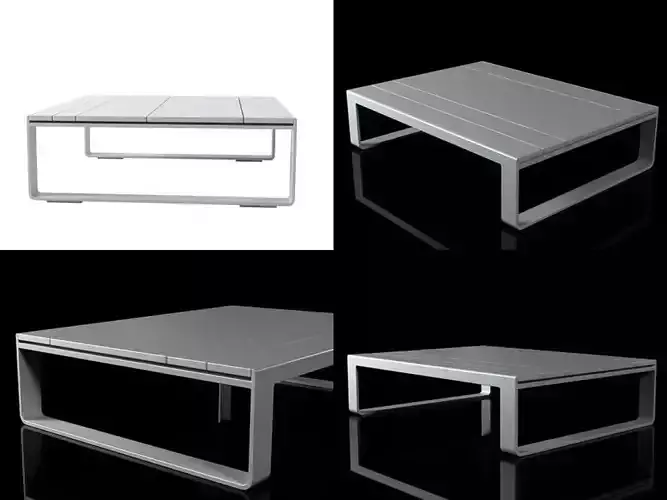 Flat low tables