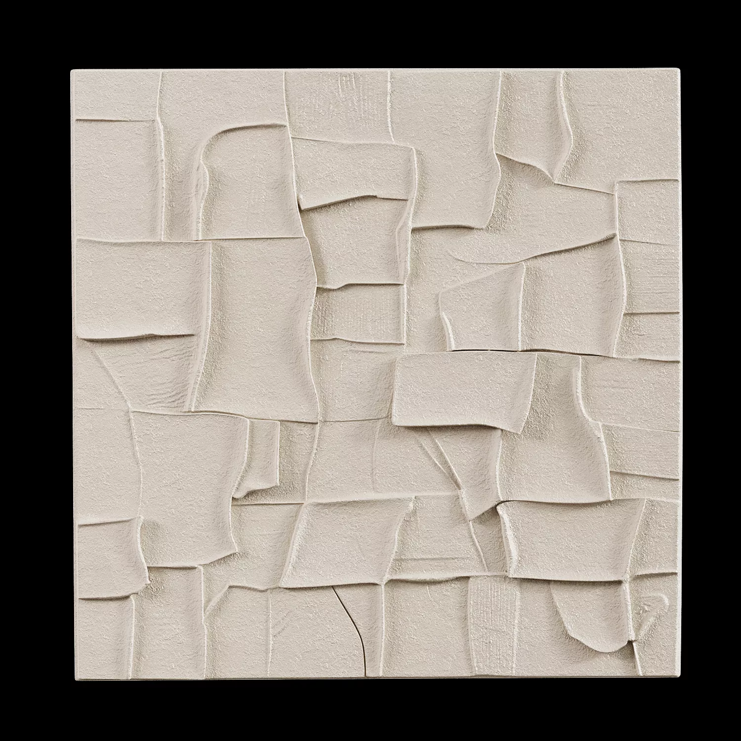 Handcrafted Wabi Sabi Wall Art 3D model