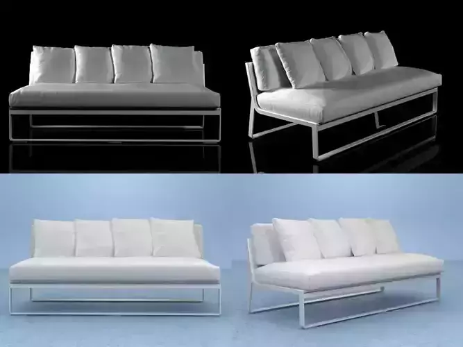 Flat sofa