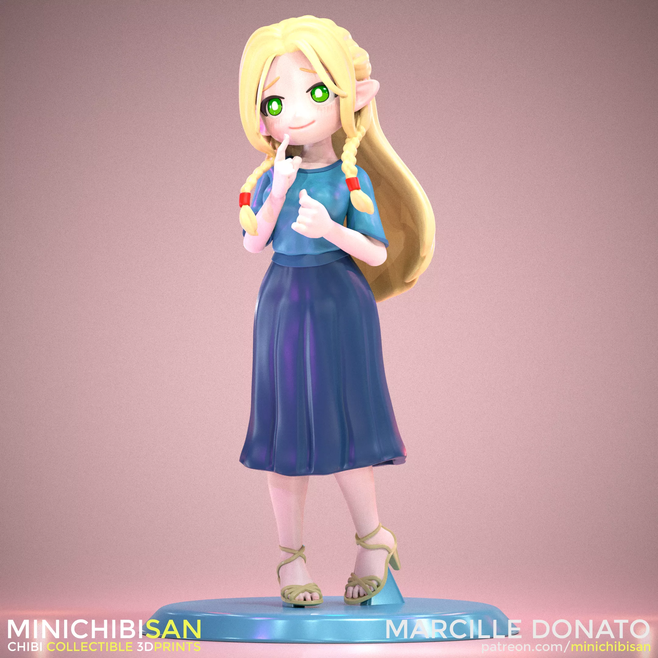 Marcille Donato - Cute Casual Day - Delicious in Dungeon 3D print model