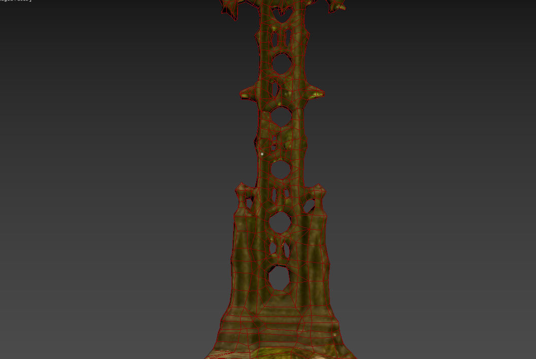 6x Grave crypt and crosses - cemetery colection Low-poly 3D model_16