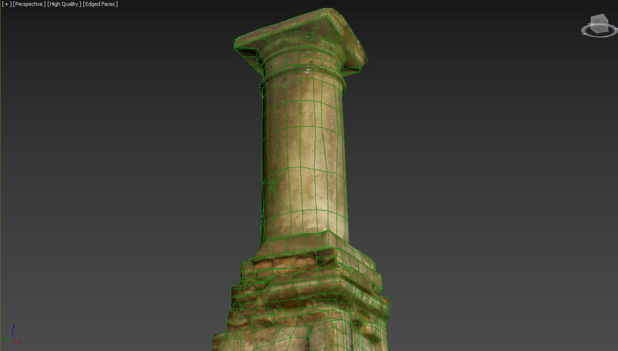 6x Grave crypt and crosses - cemetery colection Low-poly 3D model_37