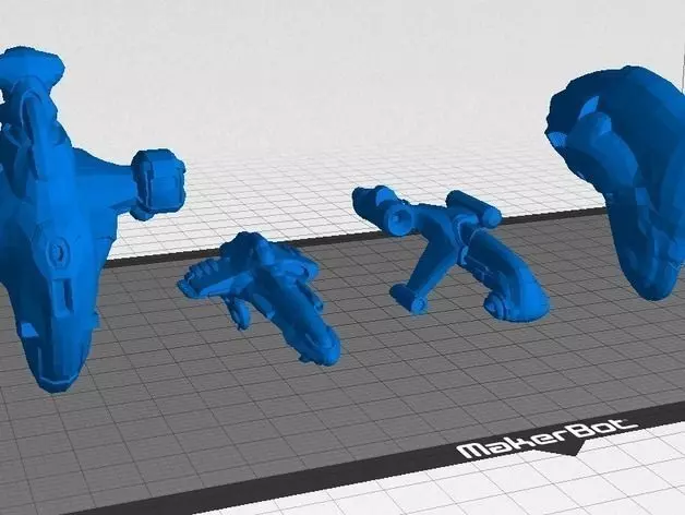 Eve Online - Gallente Cruiser Collection Free 3D print model_0