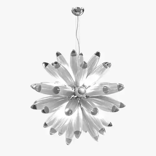 Flo hanging lamp in white