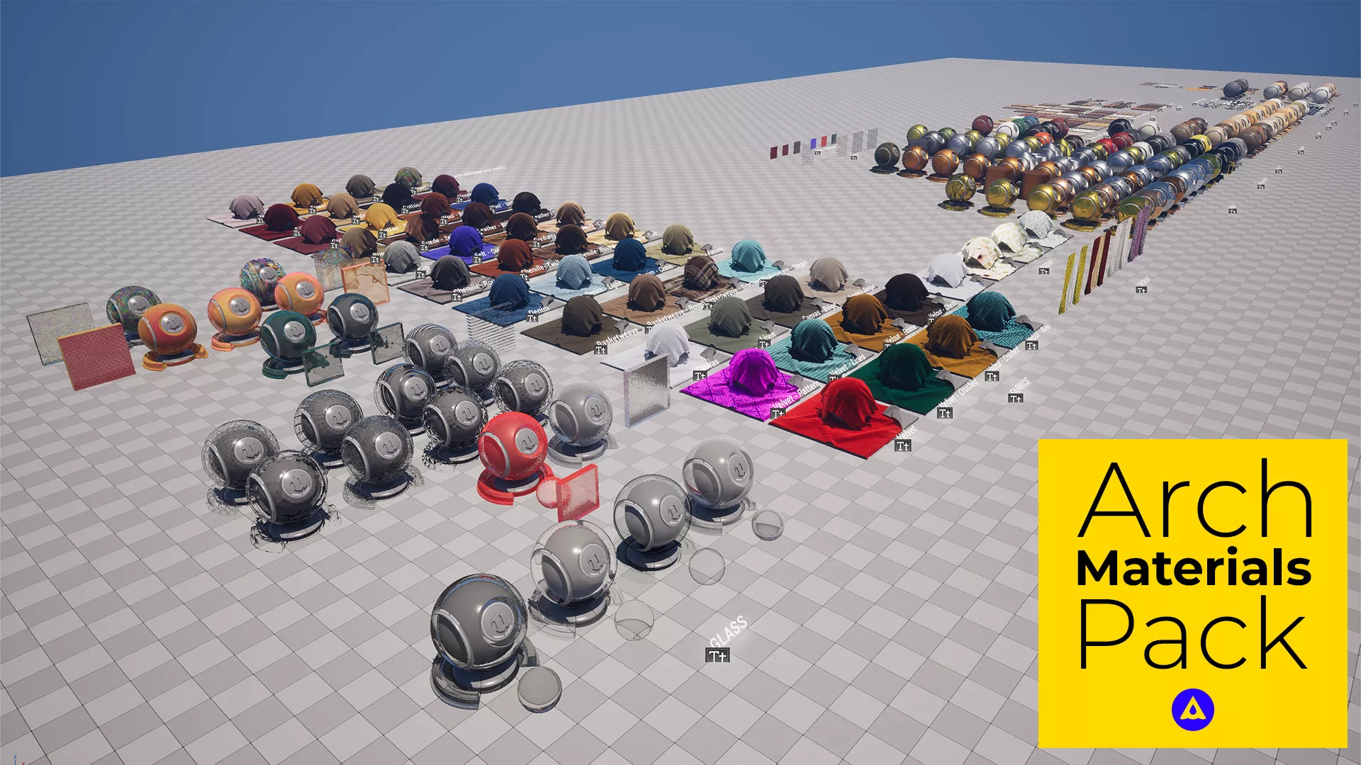 Arch Materials Pack for Unreal Engine 5-8 Texture