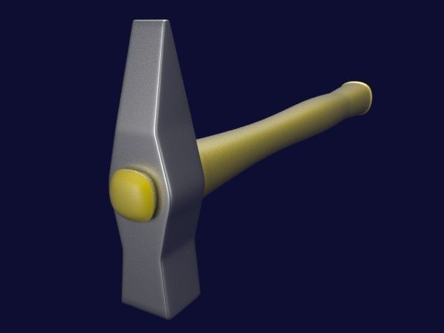 Hammer 3D model_1