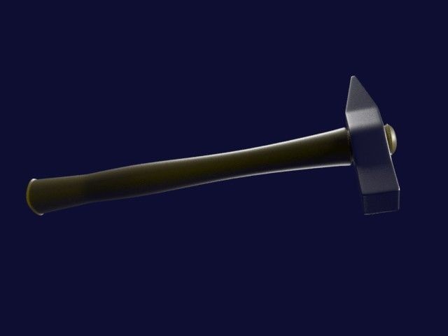 Hammer 3D model_2
