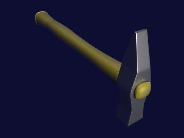 Hammer 3D model_3