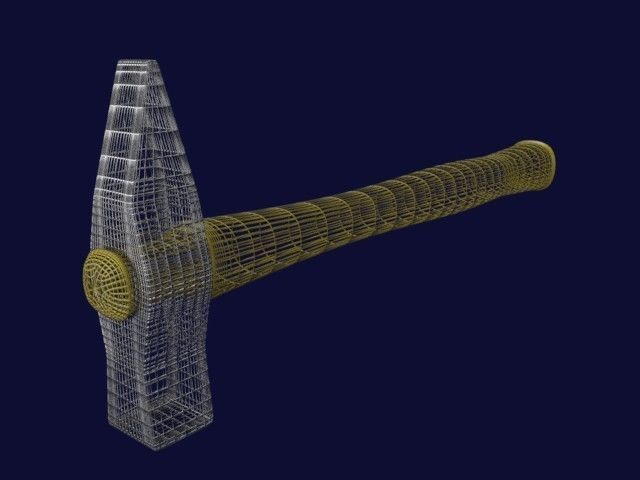 Hammer 3D model_4