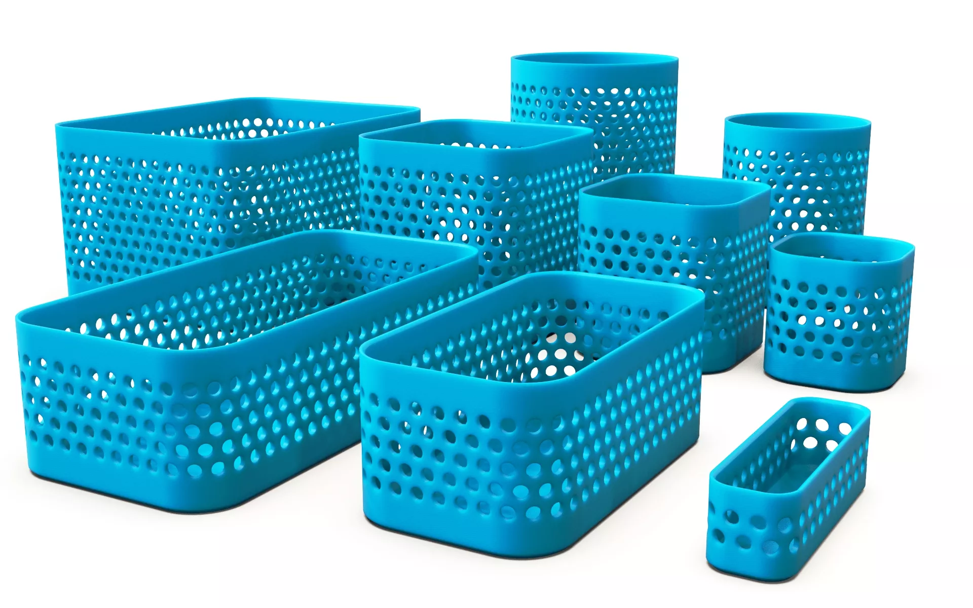 organizer baskets 3D print model