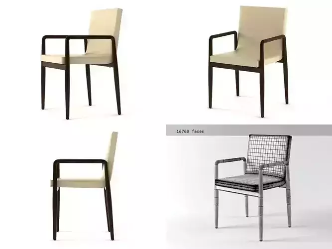 Francisco chair 3D model
