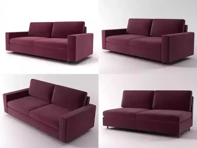 Air sofa 180 3D model