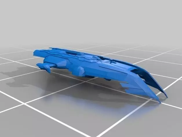Eve Online - Amarr Destroyers Free 3D print model_0