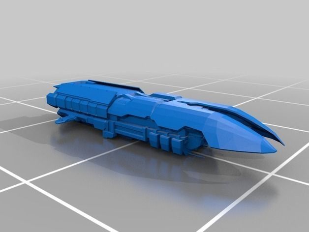 Eve Online - Amarr Destroyers Free 3D print model_2