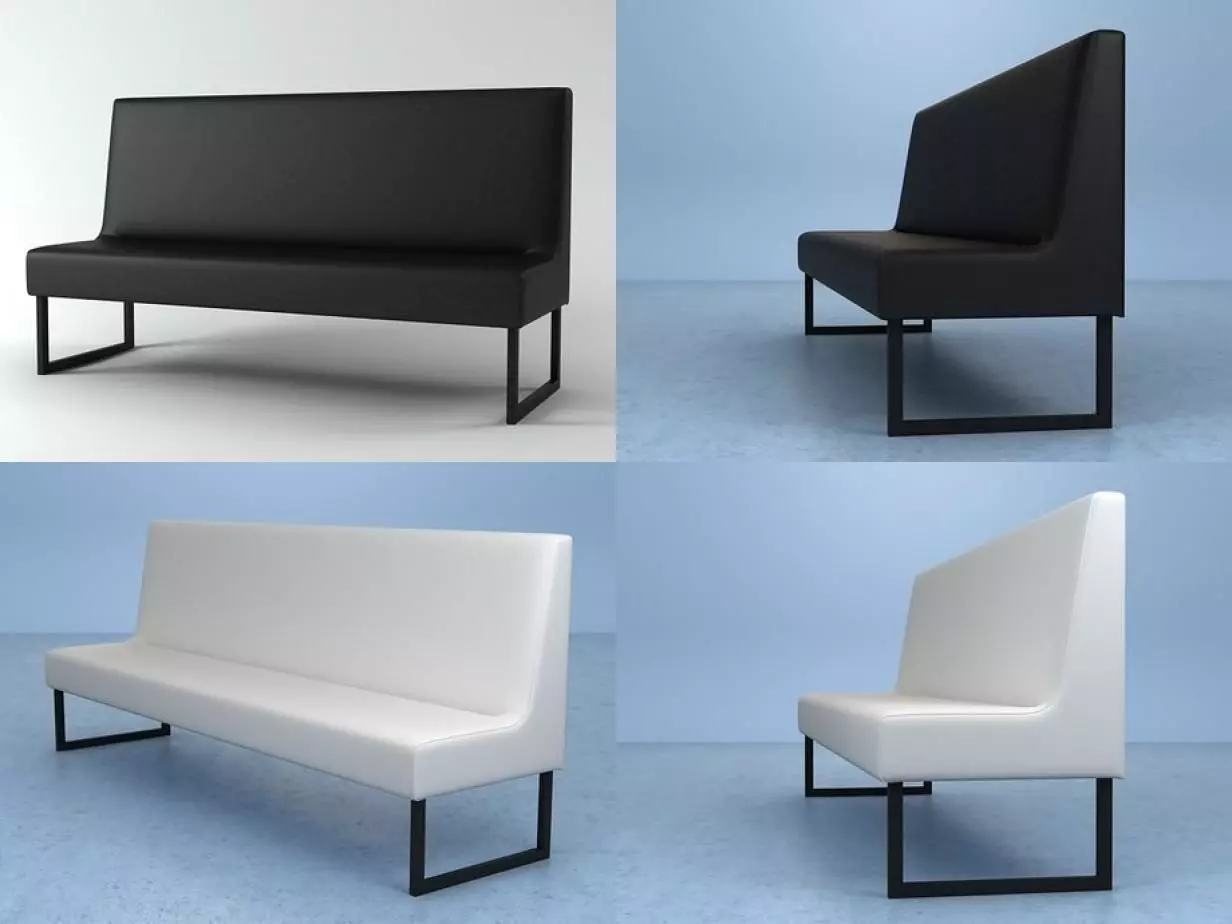 Menu sofa 3D model_2