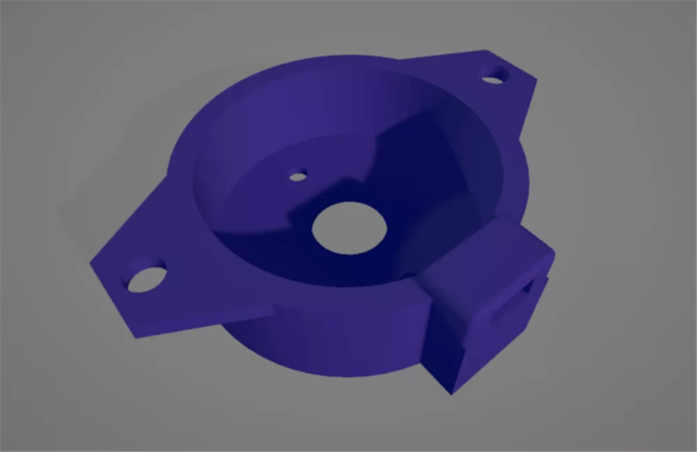 OO Gauge CD Motor Conversion Kit 3D print model