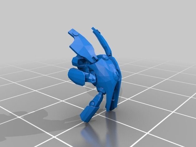 Eve Online - Gallente Frigates Collection Free 3D print model_3