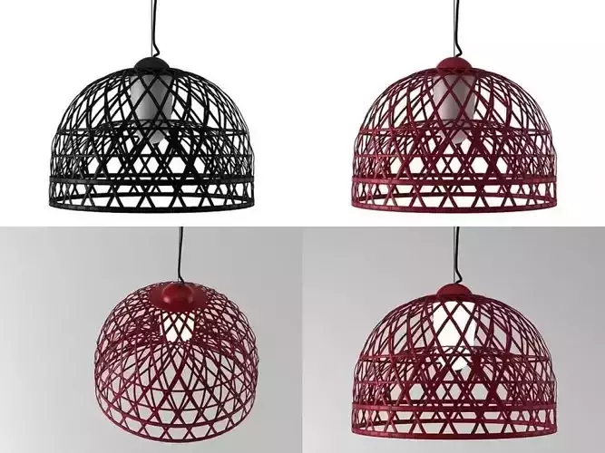 Emperor pendant lamp 3D model