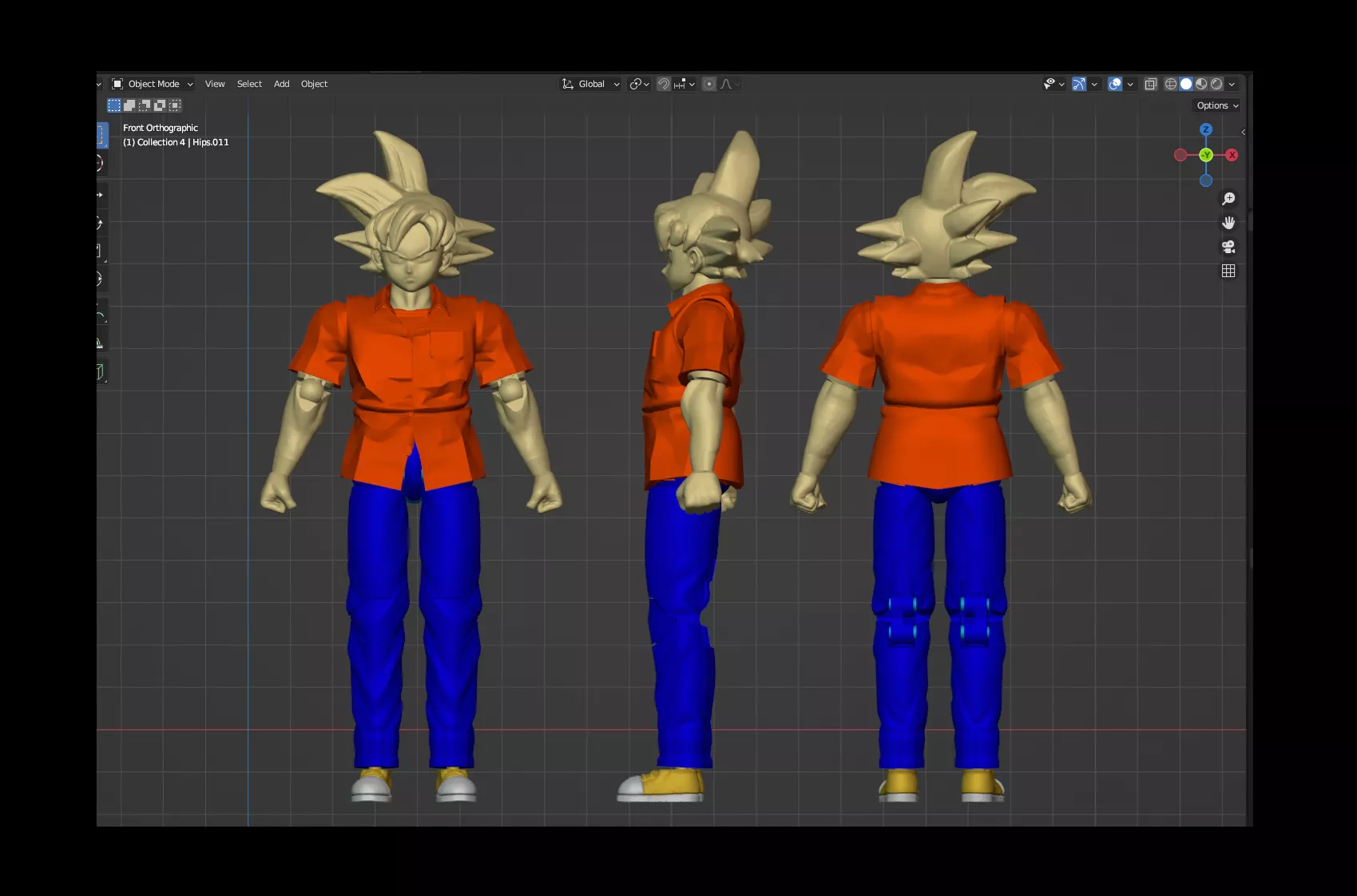 Goku Drivers ed 3D print model