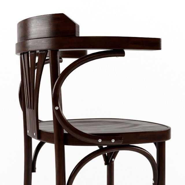 Bar stool 3D model_3