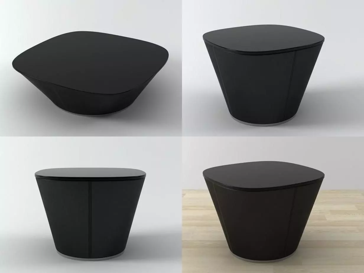 Ameo four different coffee tables 3D model_1