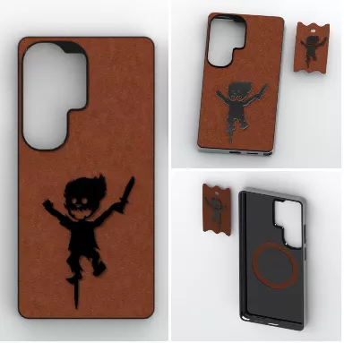 S26 Ultra MagSafe Voodoo Doll Case and Keyring 3D print model