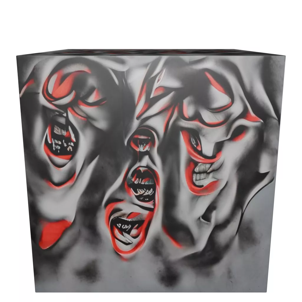 DARK ART 15 Low-poly 3D model