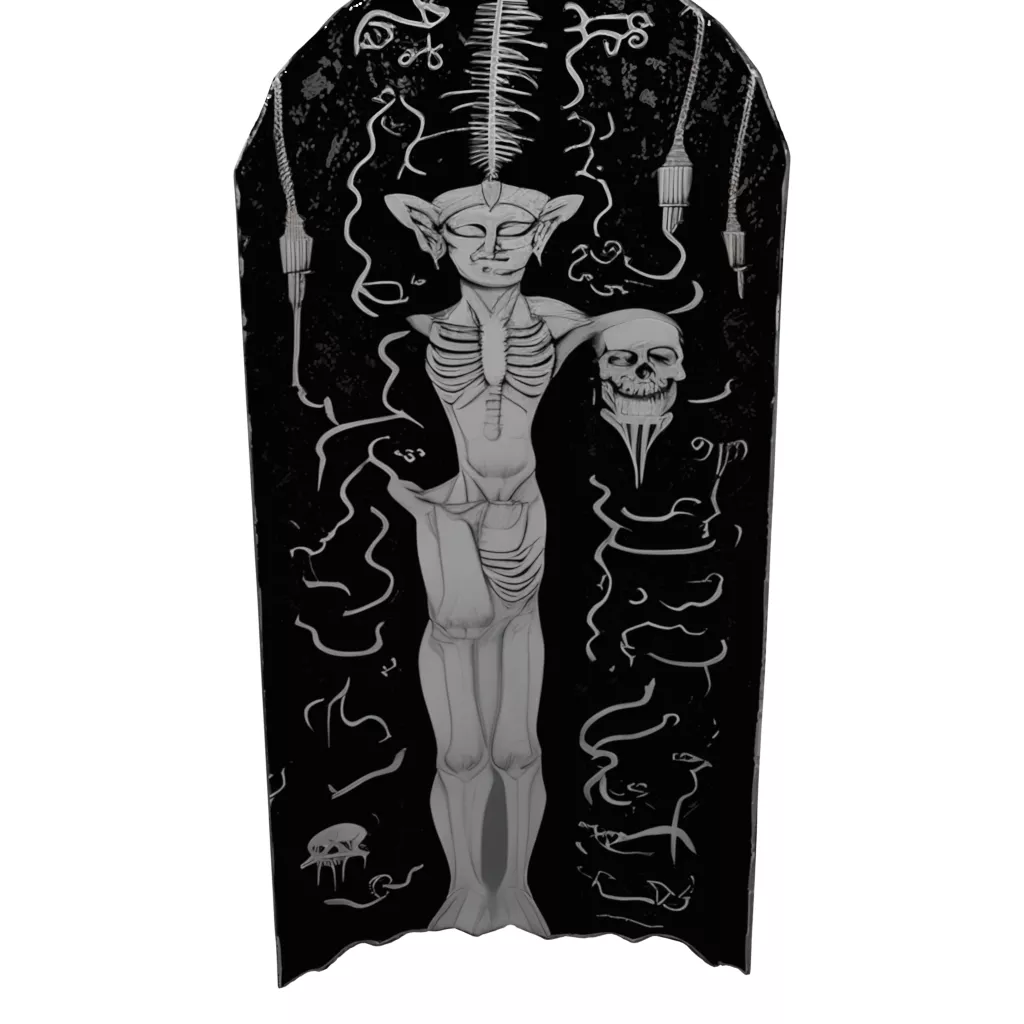 DARK ART 19 Low-poly 3D model