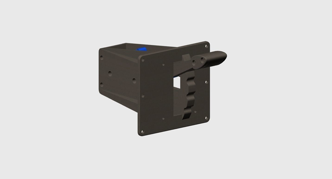 Flap Mechanism for Flight Simulator 3D Printable 3D print model