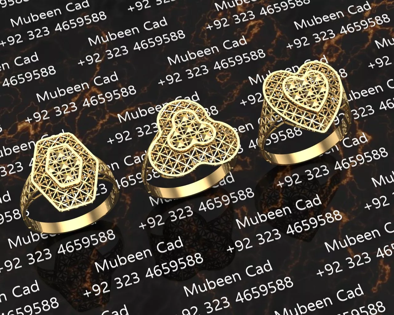 Turkish Ring 3D print model