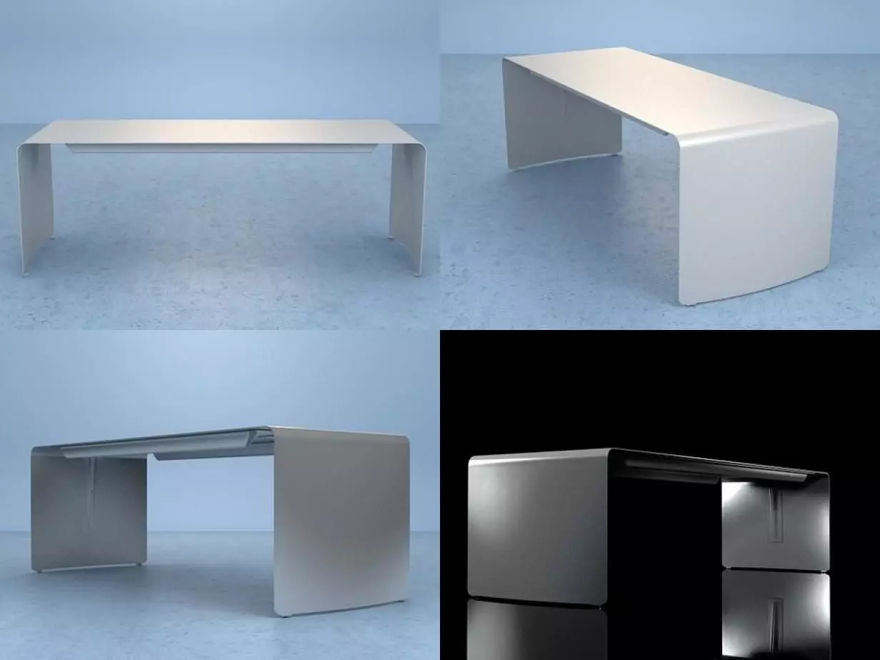 La Grande Table 3D model_2