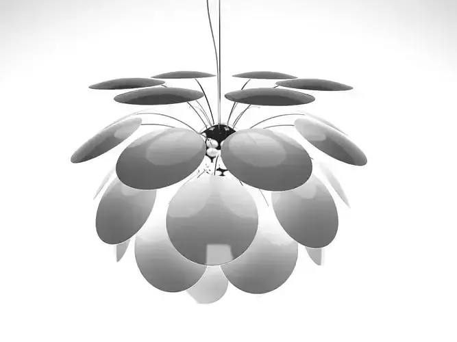 Disco pendant lamp 3D model